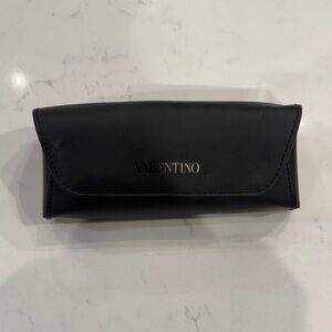 Valentino Classic Black Eyewear Case